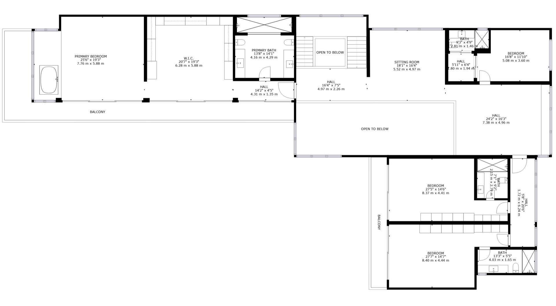 Campeche Luxury Housefloor-plans-2